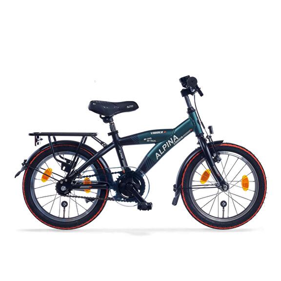 Alpina Yabber J18 Pine Green Matt - Vivid Black Ma